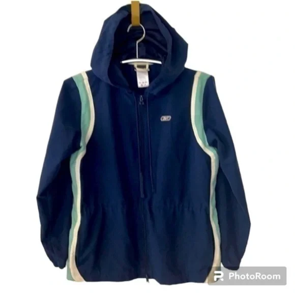 Reebox | VINTAGE Women’s Full Zip Mesh Hooded Sweatshirt Size Small - Picture 1 of 9